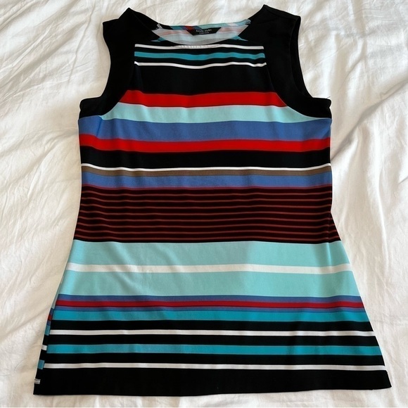 Brody Myles Tops - Stripped sleeveless form fitting top size medium